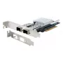 EXSYS Controlador de rede Dual 10 Gigabit SFP+ PCIe x8, chipset Intel 82599ES EX-60232