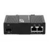 EXSYS EX-60344 Conversor de media PoE++ 2 portas 90W, SFP, -40°C a +80°C