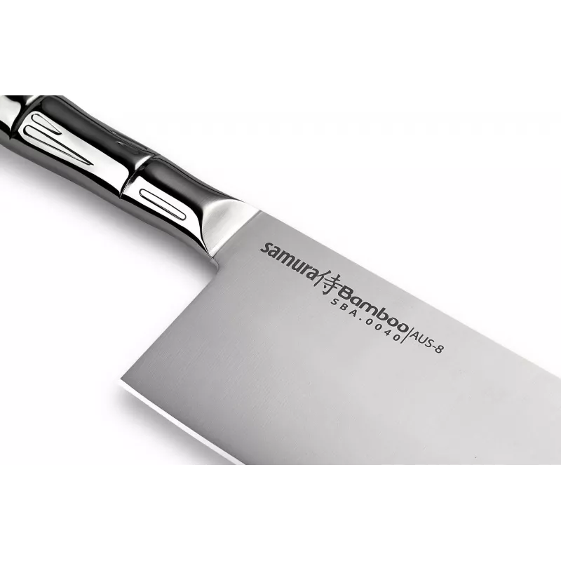 SAMURA Harakiri Faca Nakiri 180 mm Cabo de bambu