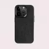 Capa Cyoo Alcantara para iPhone 15 Pro Max preta (CY123275)
