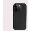Capa Cyoo Alcantara para iPhone 15 Pro Max preta (CY123275)