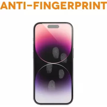 Película protetora de ecrã CYOO Pro para Apple iPhone 15 Plus - vidro temperado, dureza 9H, bordas arredondadas 2,5D, adesivo em toda a superfície, instalação sem bolhas CY123297