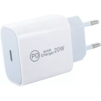 Carregador de parede USB-C CYOO 20W com cabo USB-C para Lightning (CY123221)