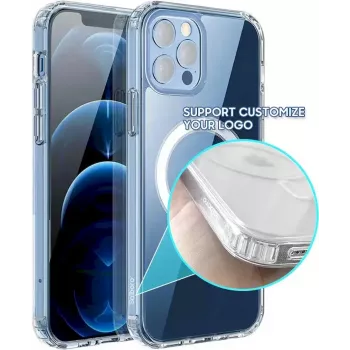 Capa CYOO MagSafe para iPhone 15 Pro Max transparente CY123287