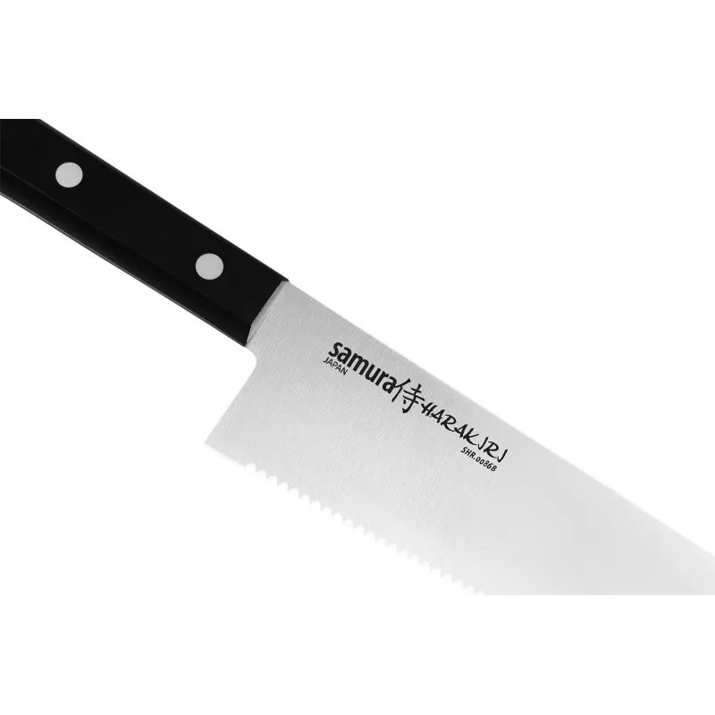 Samura Harakiri Faca de chefe 208 mm, AUS-8, cabo de ABS (SHR-0086B)