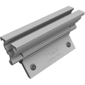 Schletter Solar ClampFit 130004-200 Abraçadeira universal para módulos fotovoltaicos com moldura (30-50 mm), alumínio anodizado preto