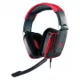 Auscultadores gaming Thermaltake Tt eSPORTS SHOCK - Royal Red, com fios 3,5 mm, over-ear, microfone retrátil, dobráveis