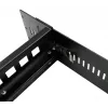 Kit de montagem em calha DIN EXSYS, 2U, 19 polegadas, calha DIN 35 mm, preto EX-6090