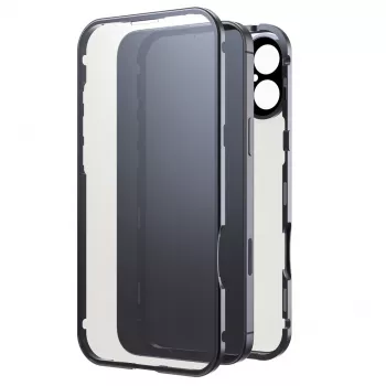 Black Rock Capa 360° em vidro para Apple iPhone 16 Plus, preto 00228104