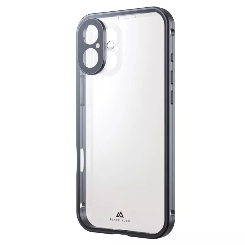 Black Rock Capa 360° em vidro para Apple iPhone 16 Plus, preto 00228104