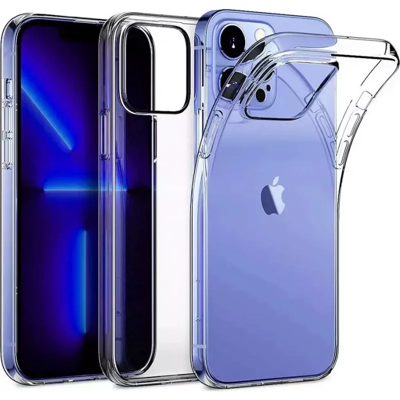 Capa de silicone CYOO para Apple iPhone 15 Pro transparente (CY123232)