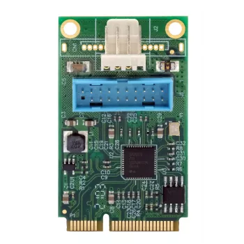 EXSYS EX-48010-3 placa Mini PCIe USB 3.2 Gen 1 com 2 conectores (NEC)