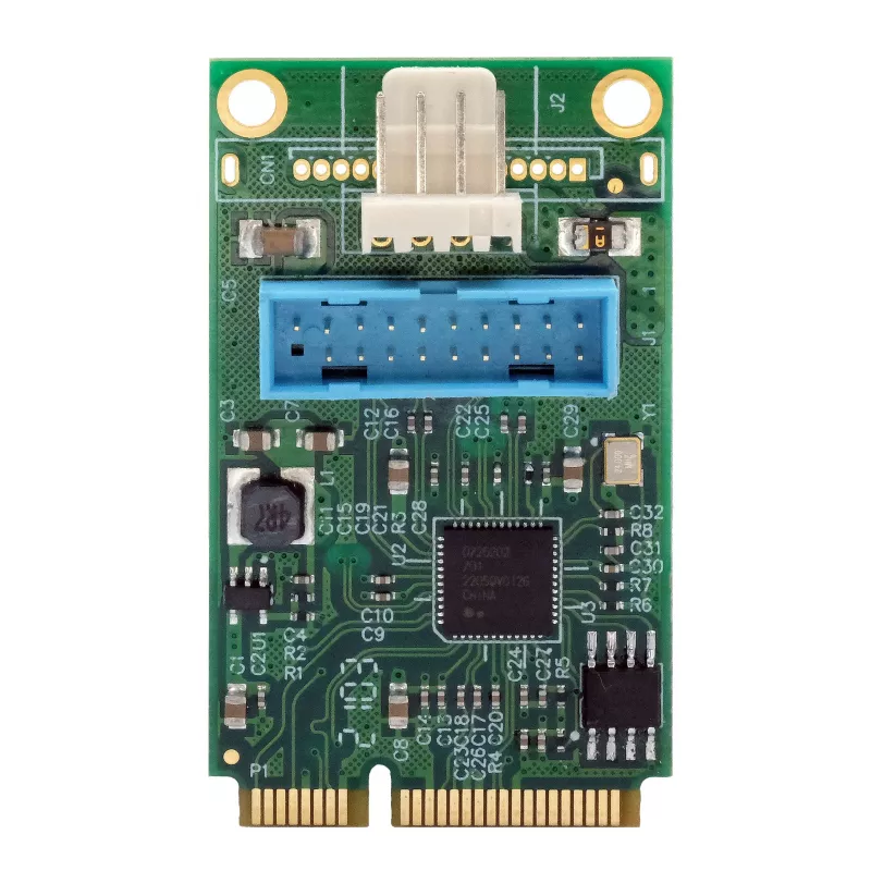 EXSYS EX-48010-3 placa Mini PCIe USB 3.2 Gen 1 com 2 conectores (NEC)