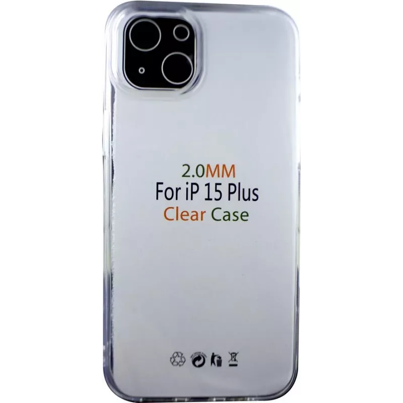 CYOO capa de silicone para Apple iPhone 15 Plus transparente (CY123233)