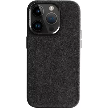 CYOO capa Alcantara para iPhone 16 Pro – preto CY123617