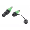 EXSYS EX-49544 adaptador Ethernet industrial de conector macho M12 codificação X de 8 pinos para conector fêmea RJ45 IP67, 10 Gbps