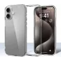 CYOO Capa de silicone para Apple iPhone 16 Plus, transparente (CY123620)