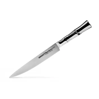 SAMURA Faca de filetar Harakiri 200 mm aço inoxidável AUS-8, cabo ABS, acabamento acetinado