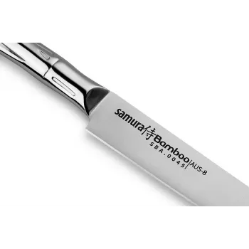 SAMURA Faca de filetar Harakiri 200 mm aço inoxidável AUS-8, cabo ABS, acabamento acetinado