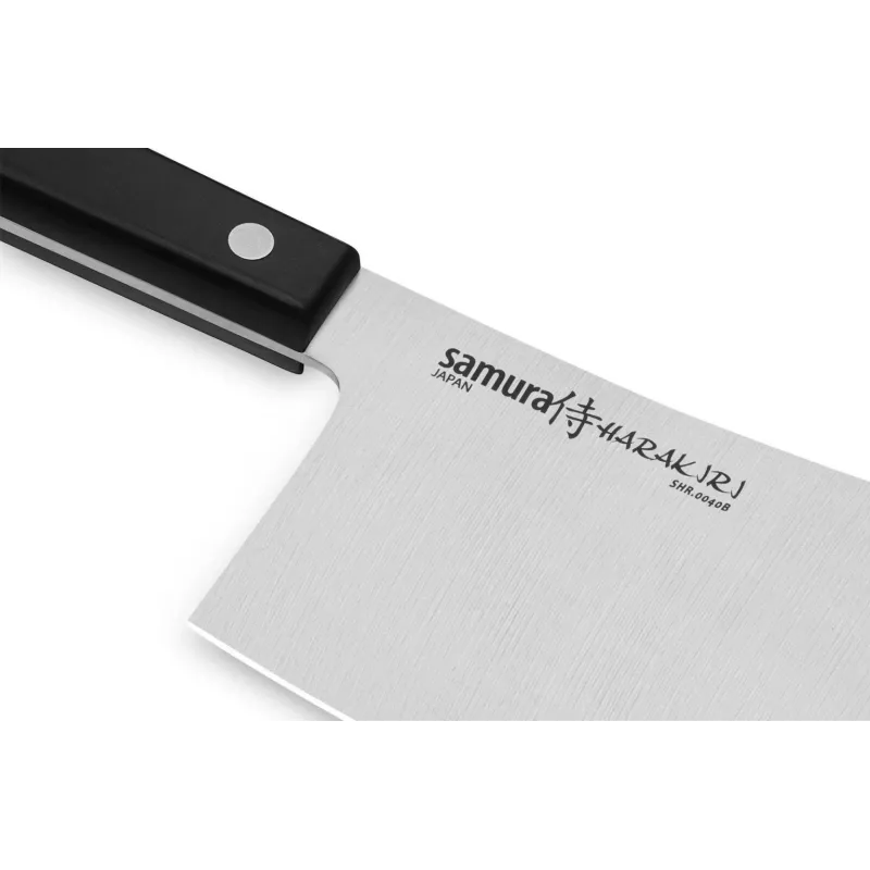 Samura Harakiri Machado de carne 180 mm aço inoxidável AUS-8 preto
