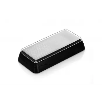 SAMURA SDS-360 Afiador de facas manual de puxar, 2 fases, cerâmica, preto
