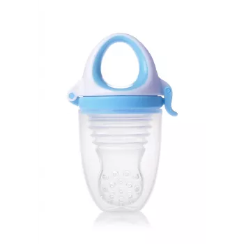 Kidsme Food Feeder Plus Recipiente para alimentos para bebé a partir dos 6 meses, água-marinha