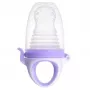 Kidsme Food Feeder Plus Dispositivo de alimentação para bebé a partir dos 6 meses, lavanda