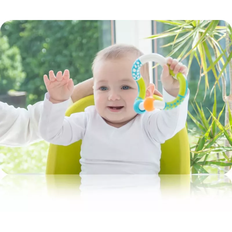 Kidsme Grab, Loop, Bend & Learn Rassel, 3M+