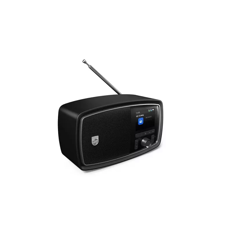 Philips Century rádio portátil, preto