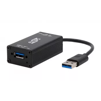 EXSYS EX-1501HMVS-A Hub industrial USB 3.2 Gen 1 de 1 porta com proteção contra sobretensão ESD de 15KV
