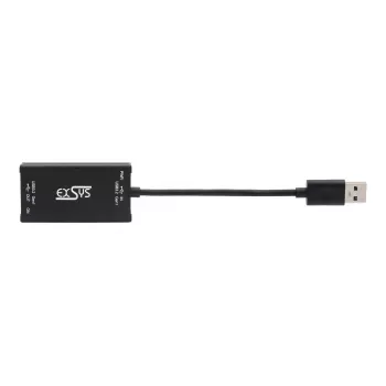 EXSYS EX-1501HMVS-A Hub industrial USB 3.2 Gen 1 de 1 porta com proteção contra sobretensão ESD de 15KV