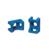 HellermannTyton base para abraçadeiras, ETFE, azul (151-00653)