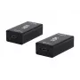EXSYS EX-1502HMVS Adaptador industrial USB-C 3.2 Gen 1 para USB-A de 1 porta com proteção contra sobretensão ESD de 15KV, montagem em calha DIN, 9-48V DC