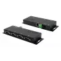 EXSYS EX-6164 Servidor de dispositivos série RS-232 de 4 portas, Ethernet para série, metal, 10/100 Mbps, Virtual COM