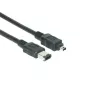 EXSYS Cabo FireWire 1394a 6-Pin para 4-Pin, 1,5 m, preto EX-K6810