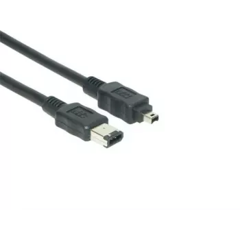 EXSYS Cabo FireWire 1394a 6-Pin para 4-Pin, 1,5 m, preto EX-K6810