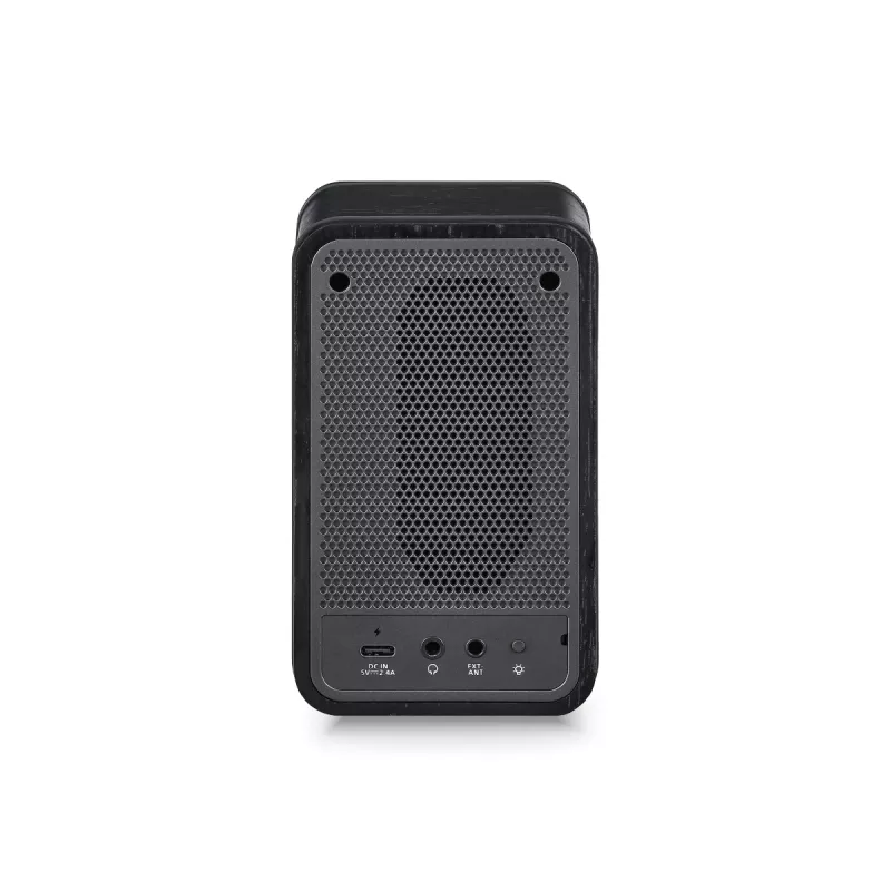 Sangean WR-9 Rádio FM/AM portátil madeira maciça Midnight Oak com Bluetooth 8W