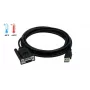 EXSYS EX-1311-2FT Adaptador USB 2.0 para série RS-232, conector fêmea DB9, chipset FTDI, gama de temperatura industrial