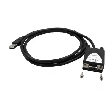 EXSYS Adaptador USB 2.0 para série RS-232 com +5V e LED, chipset FTDI (EX-1311-2F-5V)