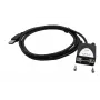 EXSYS Adaptador USB 2.0 para série RS-232 com +5V e LED, chipset FTDI (EX-1311-2F-5V)