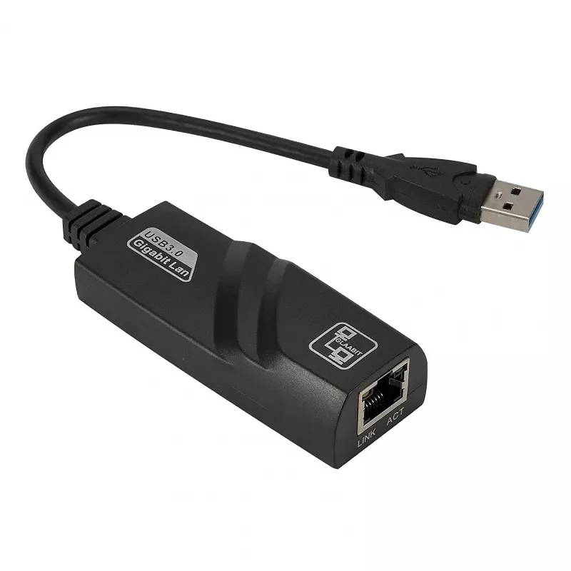 EXSYS EX-1320-3 Adaptador USB 3.2 Gen 1 para Gigabit Ethernet (Realtek RTL8153)