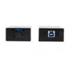 EXSYS EX-1448MM Extensor USB 3.2 Gen1 de 2 portas através de cabo de fibra ótica multimodo até 300 m