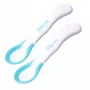 Kidsme Colheres de Alimentação com Indicador de Temperatura (pack de 2), Aquamarin, 6+ meses