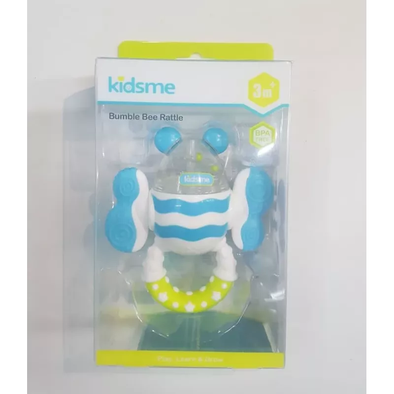 Kidsme Bumble Bee Morder e Chocalho, 3M+