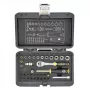 C.K Tools T4660 Conjunto de Chaves de Caixa Métricas de 36 Peças com Encaixe de 1/4 polegadas, Catraca de 72 Dentes e Bits