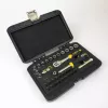 C.K Tools T4660 Conjunto de Chaves de Caixa Métricas de 36 Peças com Encaixe de 1/4 polegadas, Catraca de 72 Dentes e Bits