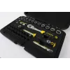 C.K Tools T4660 Conjunto de Chaves de Caixa Métricas de 36 Peças com Encaixe de 1/4 polegadas, Catraca de 72 Dentes e Bits