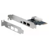 EXSYS EX-16600 Placa PCI Express FireWire 1394a com 3+1 Portas (VIA)