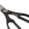 C.K Tools C8435 Tesoura Universal 145 mm Aço Inoxidável Lâmina Micro-Serrilhada com Ranhura de Desencapamento