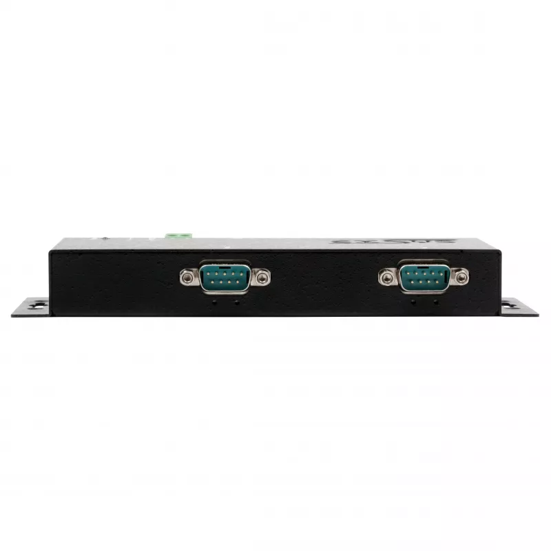 EXSYS EX-6162 Servidor Serial Ethernet para 2x RS-232 com Fonte de Alimentação 12V/3A